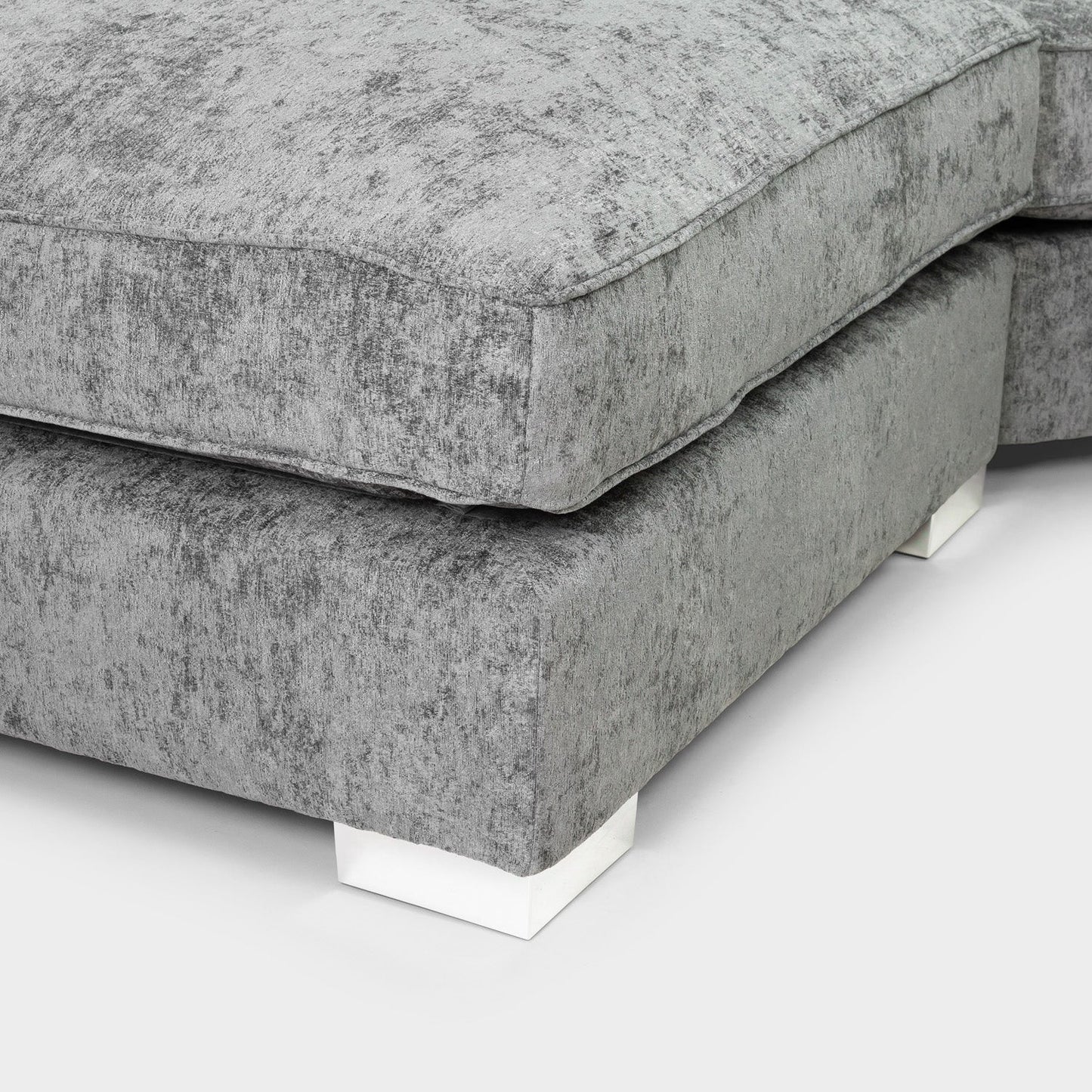 Bishop Fullback Sofa Platinum U Shape Corner