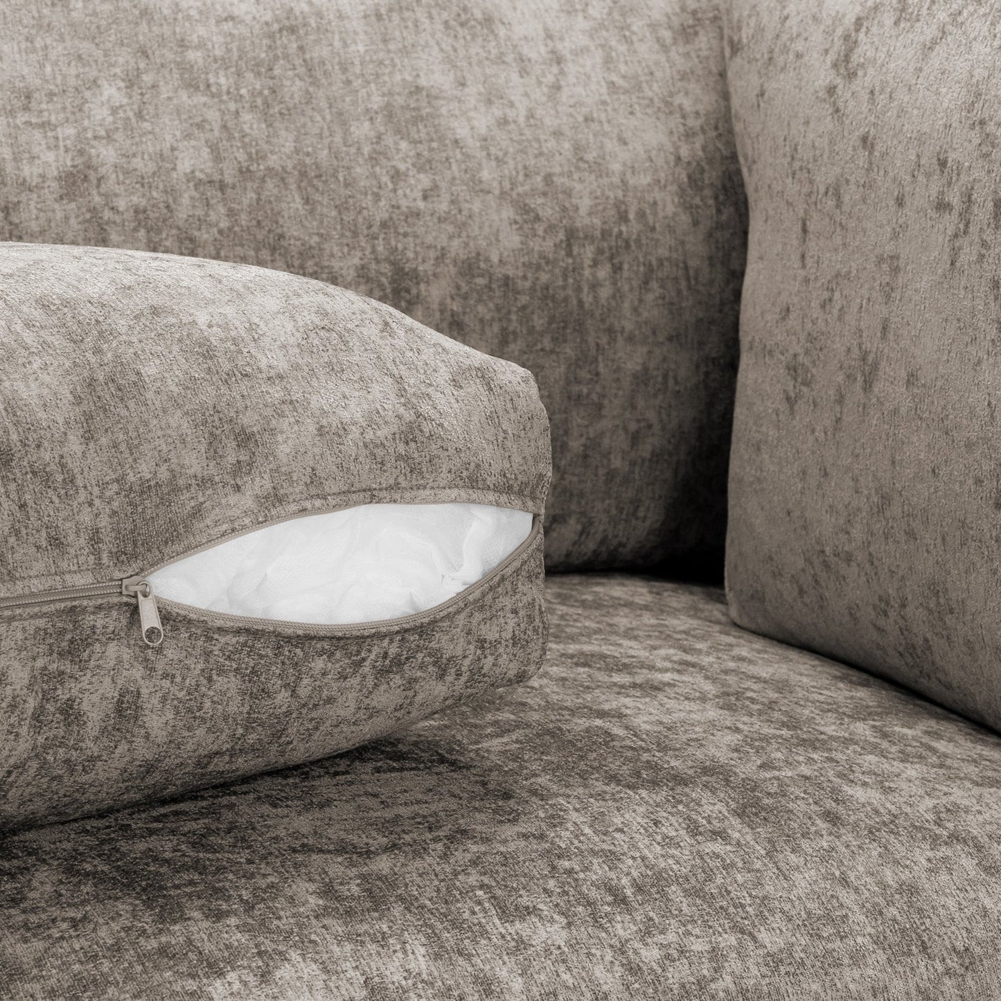 Bishop Fullback Sofa Truffle U Shape Corner