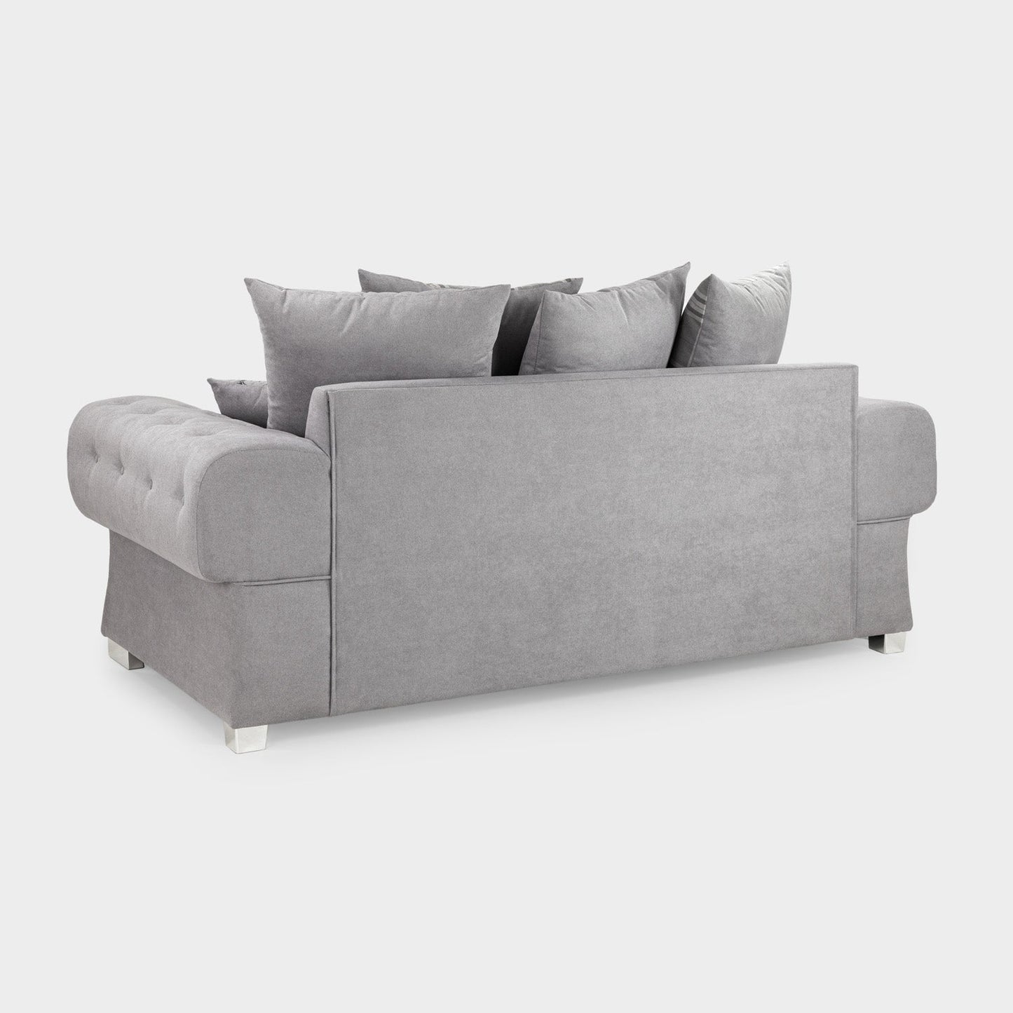 Verona Scatterback Sofa Grey 3 Seater