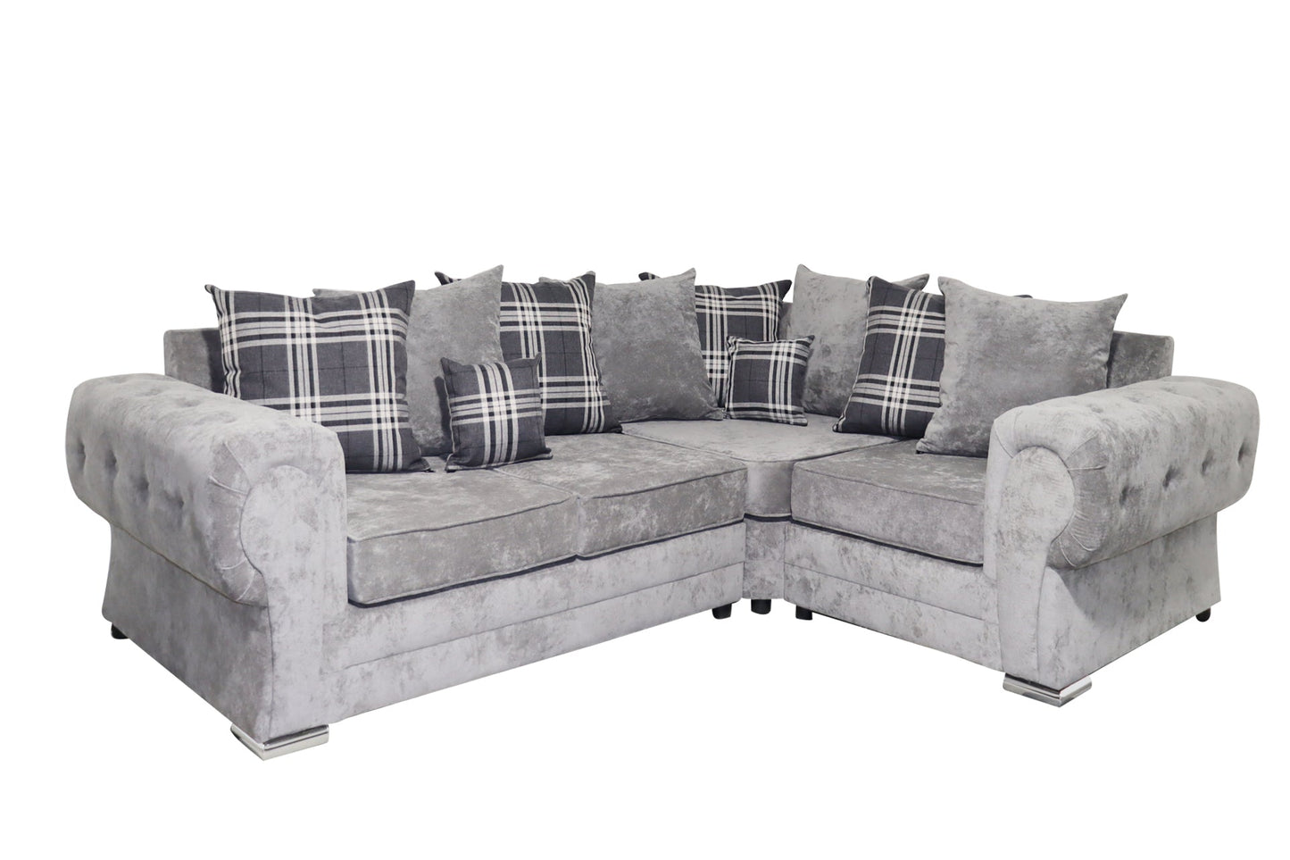 Verona 4 Seater - Left Hand - Chenille